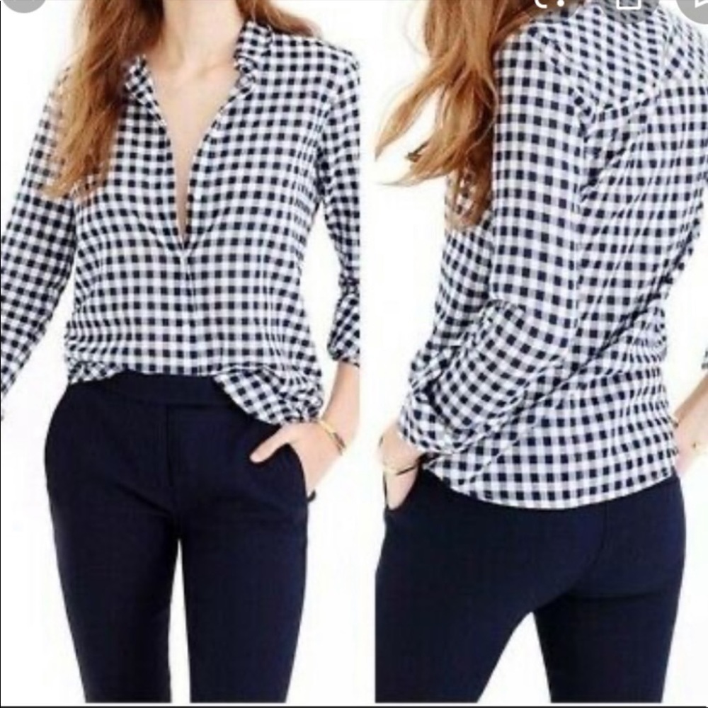 J. Crew Boy shirt in gingham